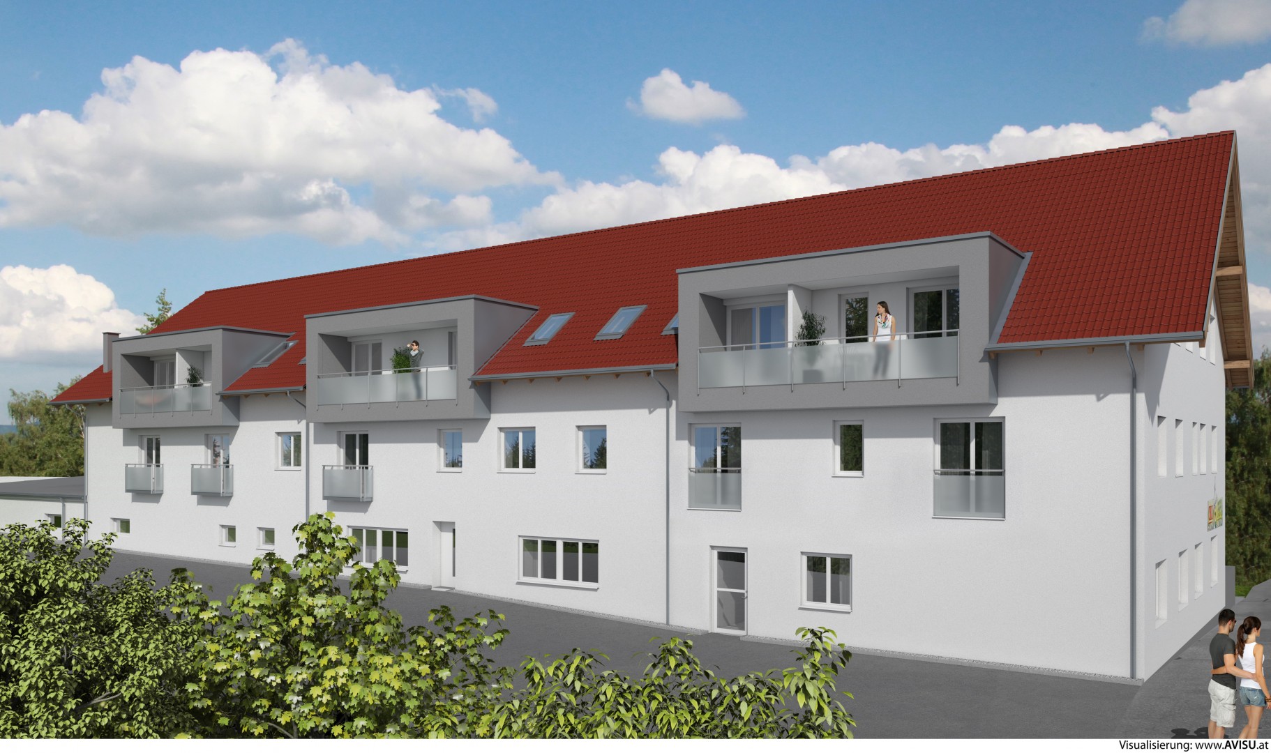 neuwertige 84,24m² Wohnung mit Kinderzimmer und Balkon - Wohnen im Herzen von Enzenkirchen bild 11 