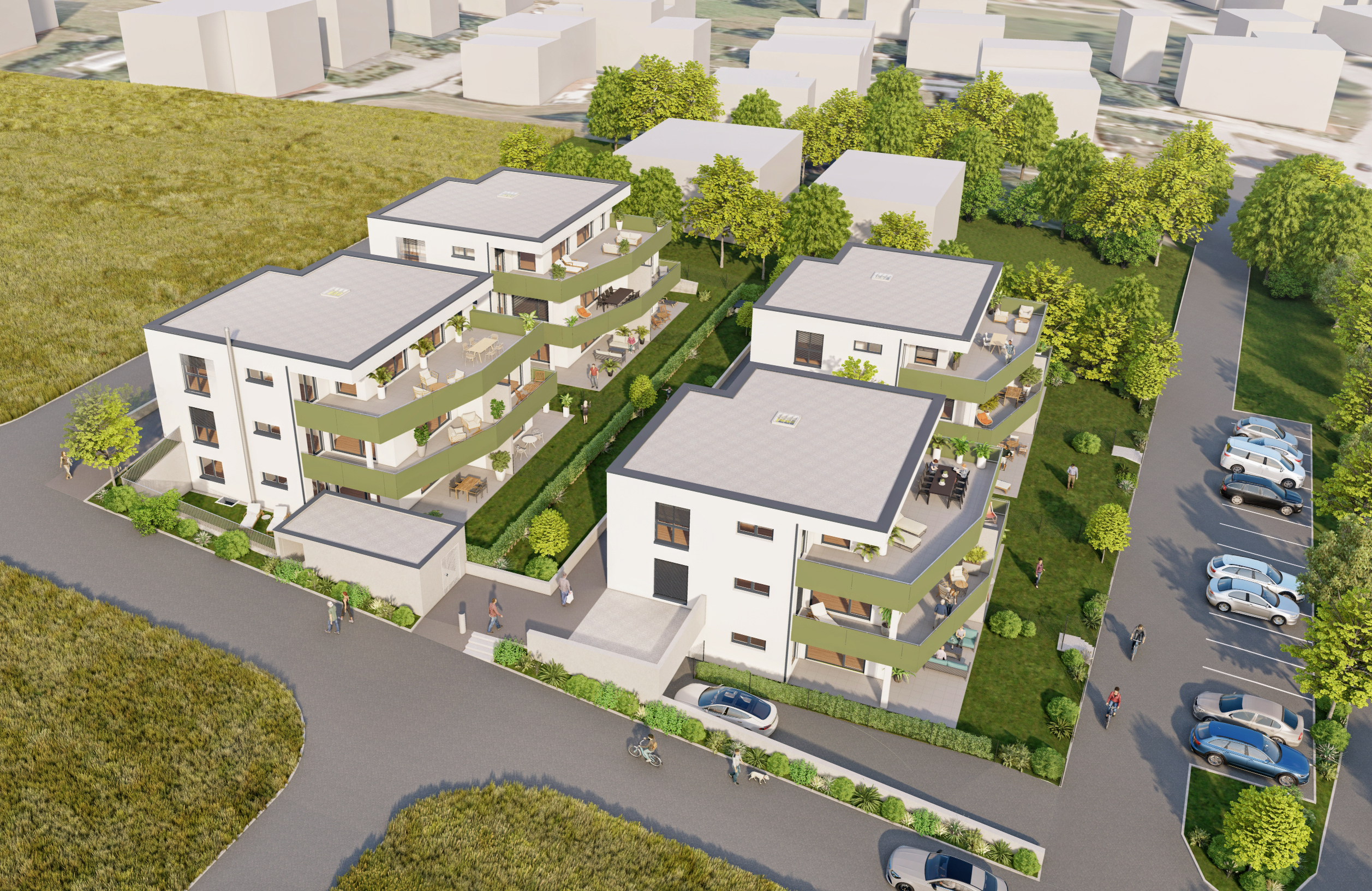 20211130 Haslehner Wallern Verkaufsrenderings Ansicht1 Bearbeitet