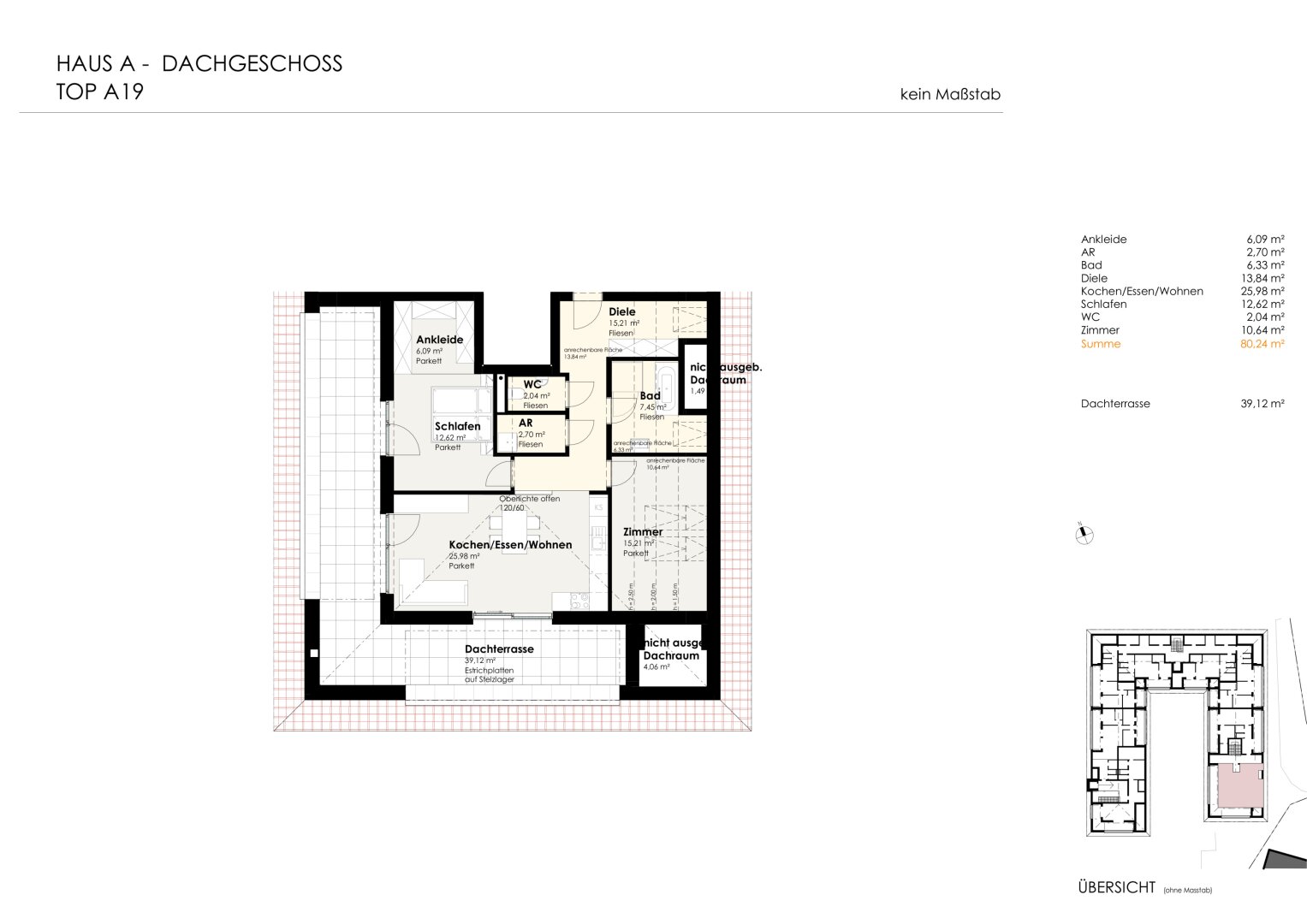 Wohnen für Generationen 4 - 73 neue Eigentumswohnungen in Leumühle/Pupping - Top A19