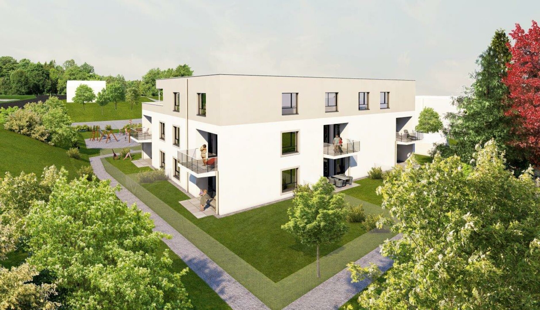 Projekt RIED² -  Top B7 74,26m² Wohnung mit Balkon - 22 neue Eigentumswohnungen am Stadtrand von Ried im Innkreis_bild_3_.jpg (2)