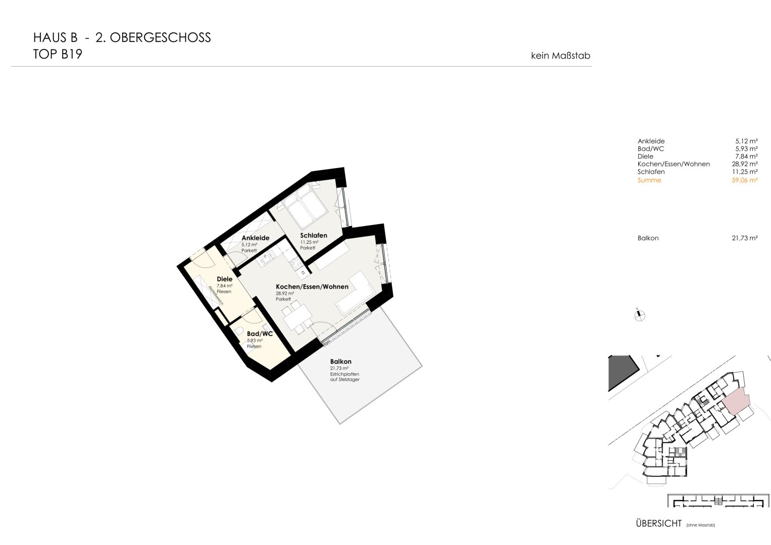 Wohnen für Generationen 4 - 73 neue Eigentumswohnungen in Leumühle/Pupping - Top B19
