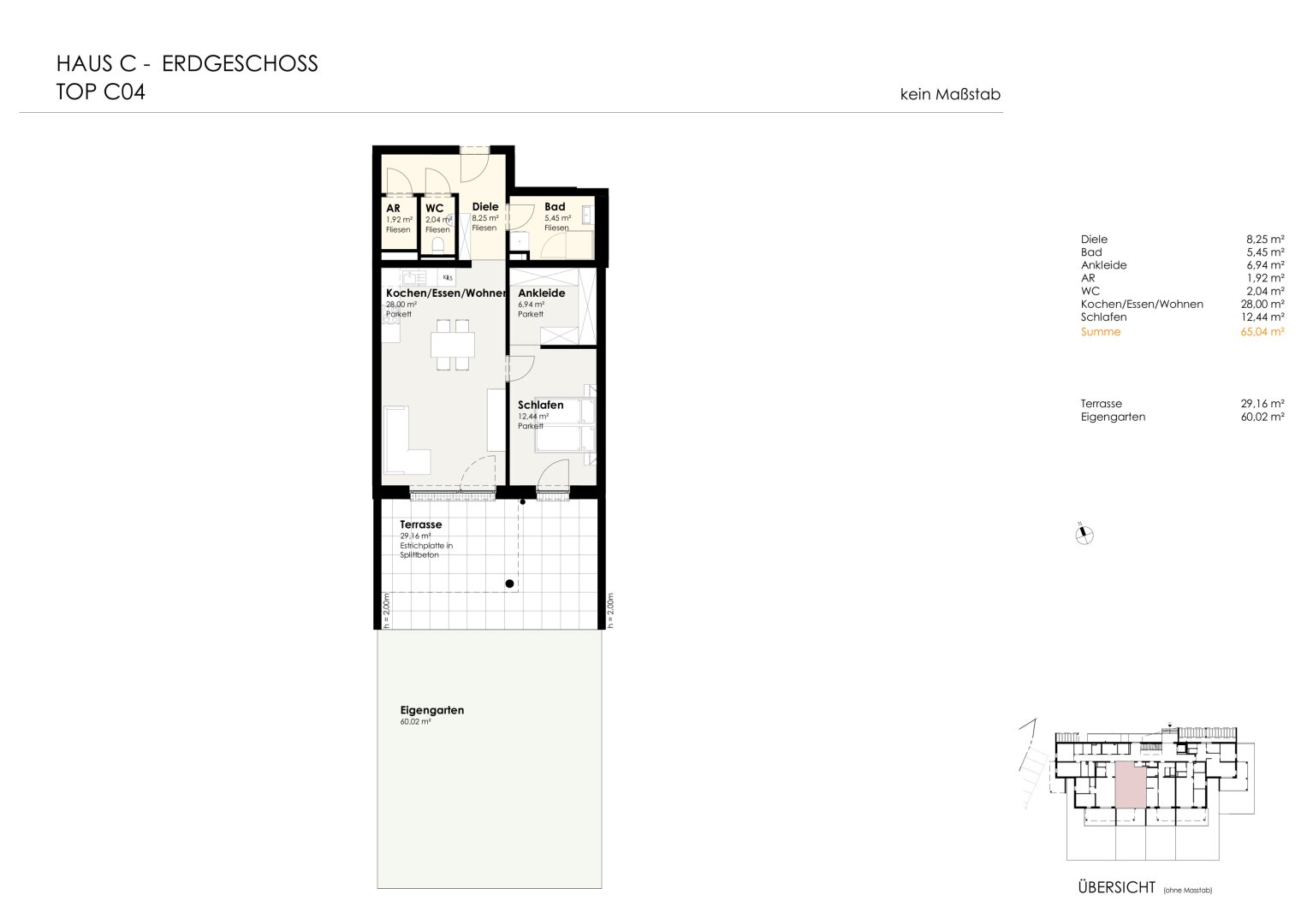 Wohnen für Generationen 4 - 73 neue Eigentumswohnungen in Leumühle/Pupping - Top C04