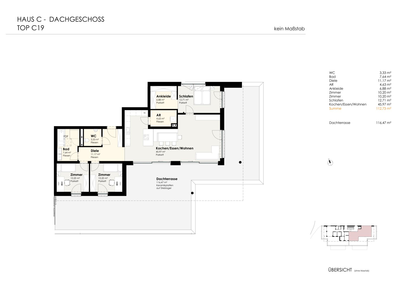 Wohnen für Generationen 4 - 73 neue Eigentumswohnungen in Leumühle/Pupping - Top C19