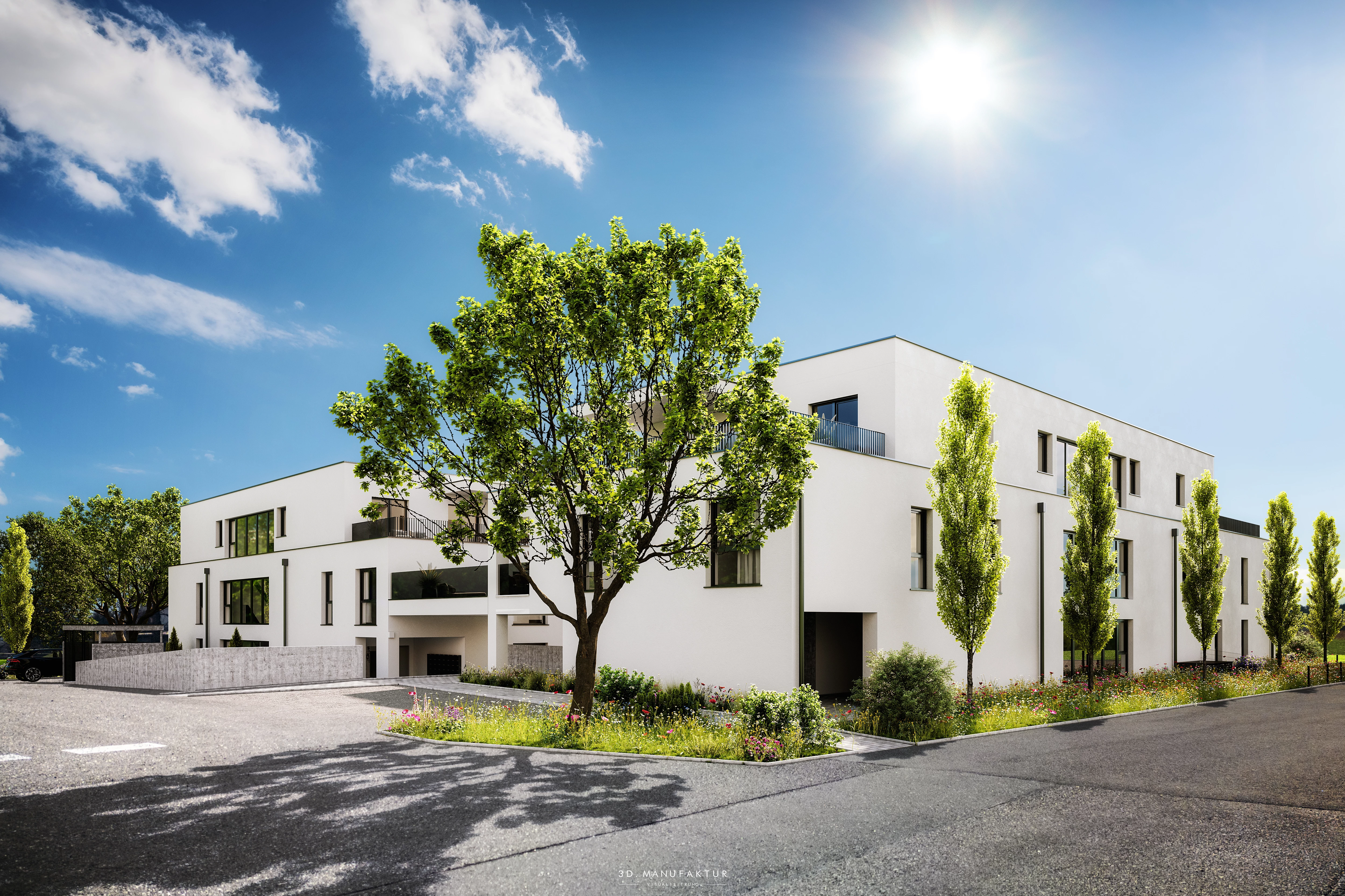 Architekturvisualisierung BV Amstetten2 C007