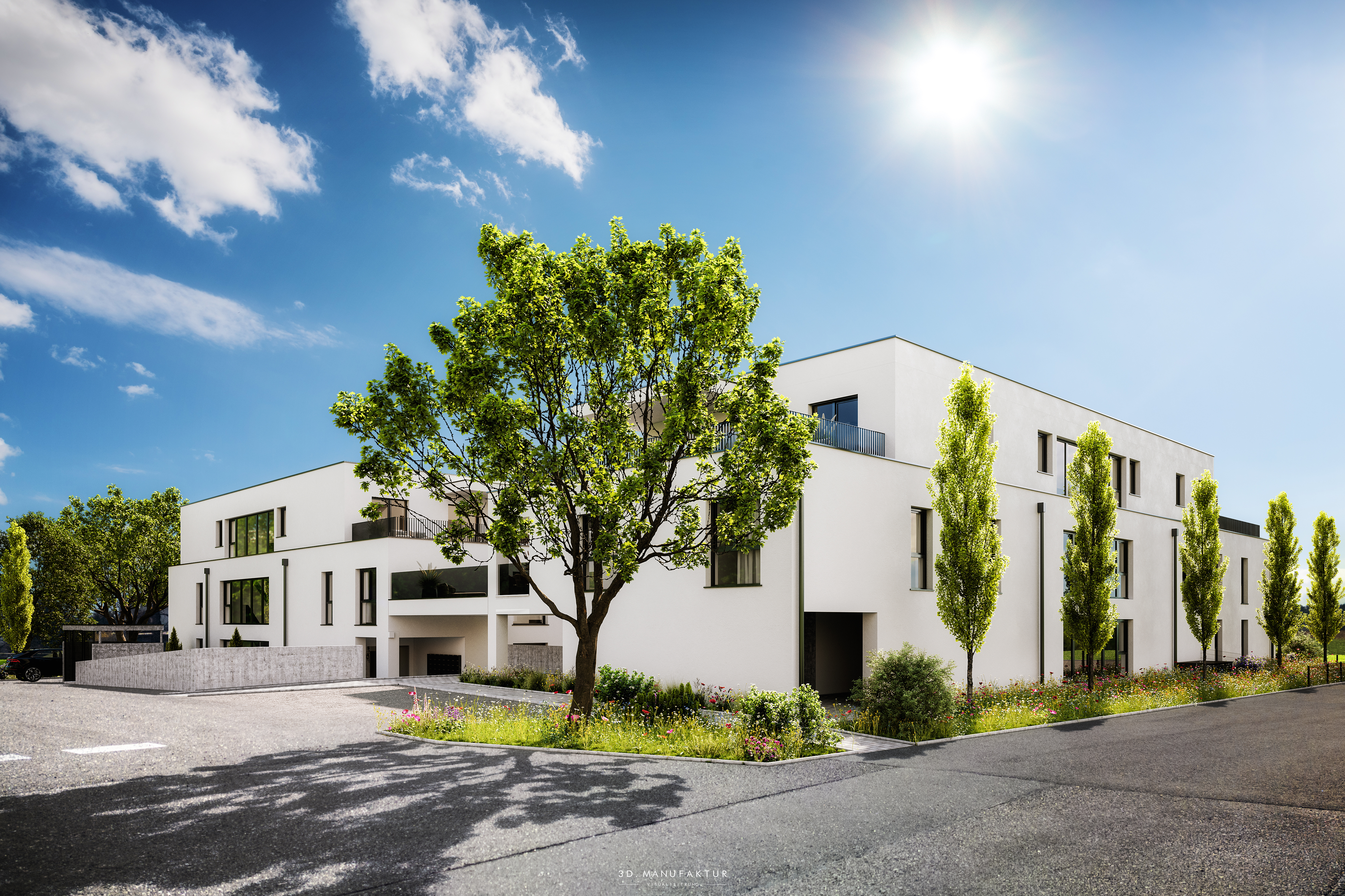 Architekturvisualisierung BV Amstetten2 C007