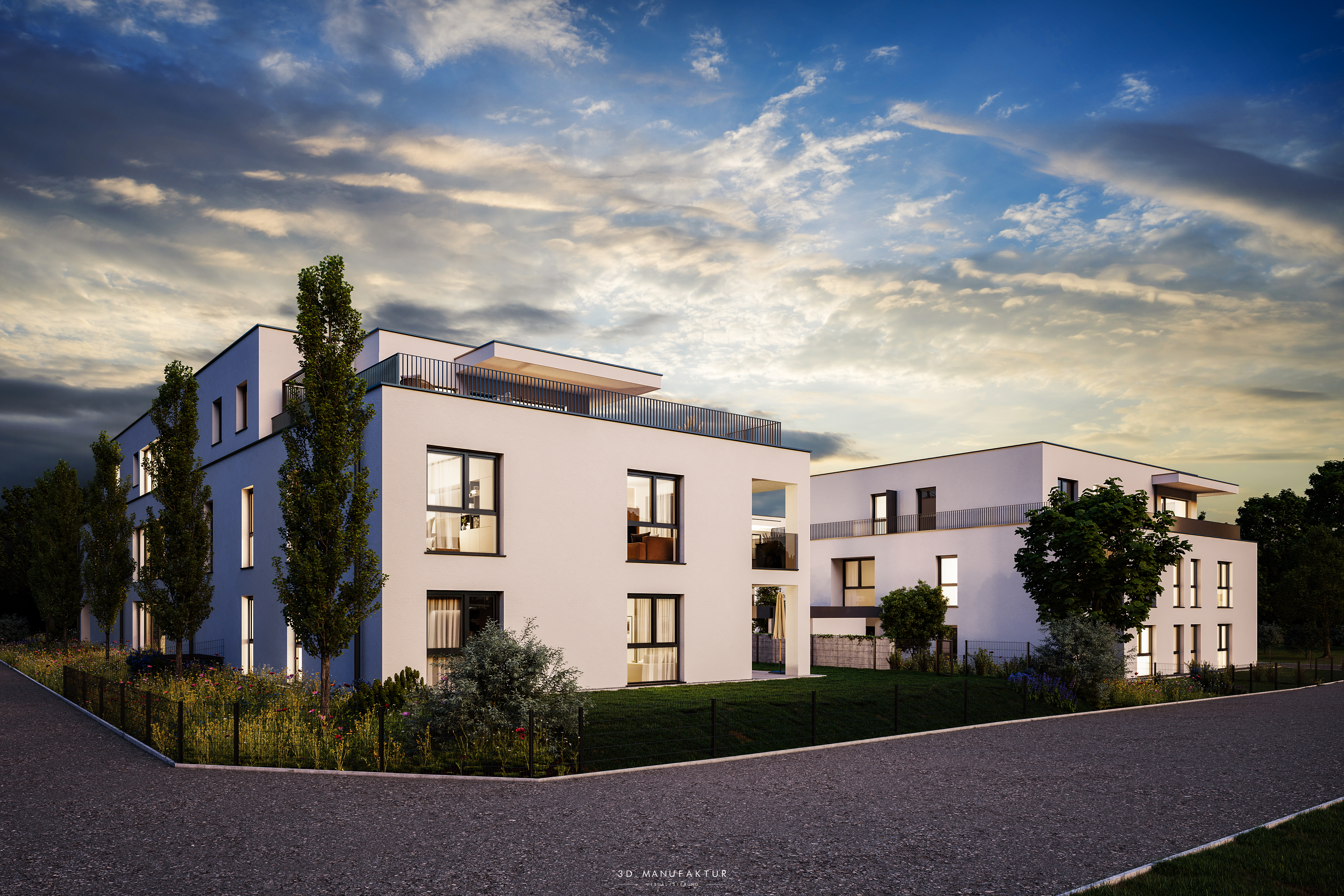 Architekturvisualisierung BV Amstetten2 C011
