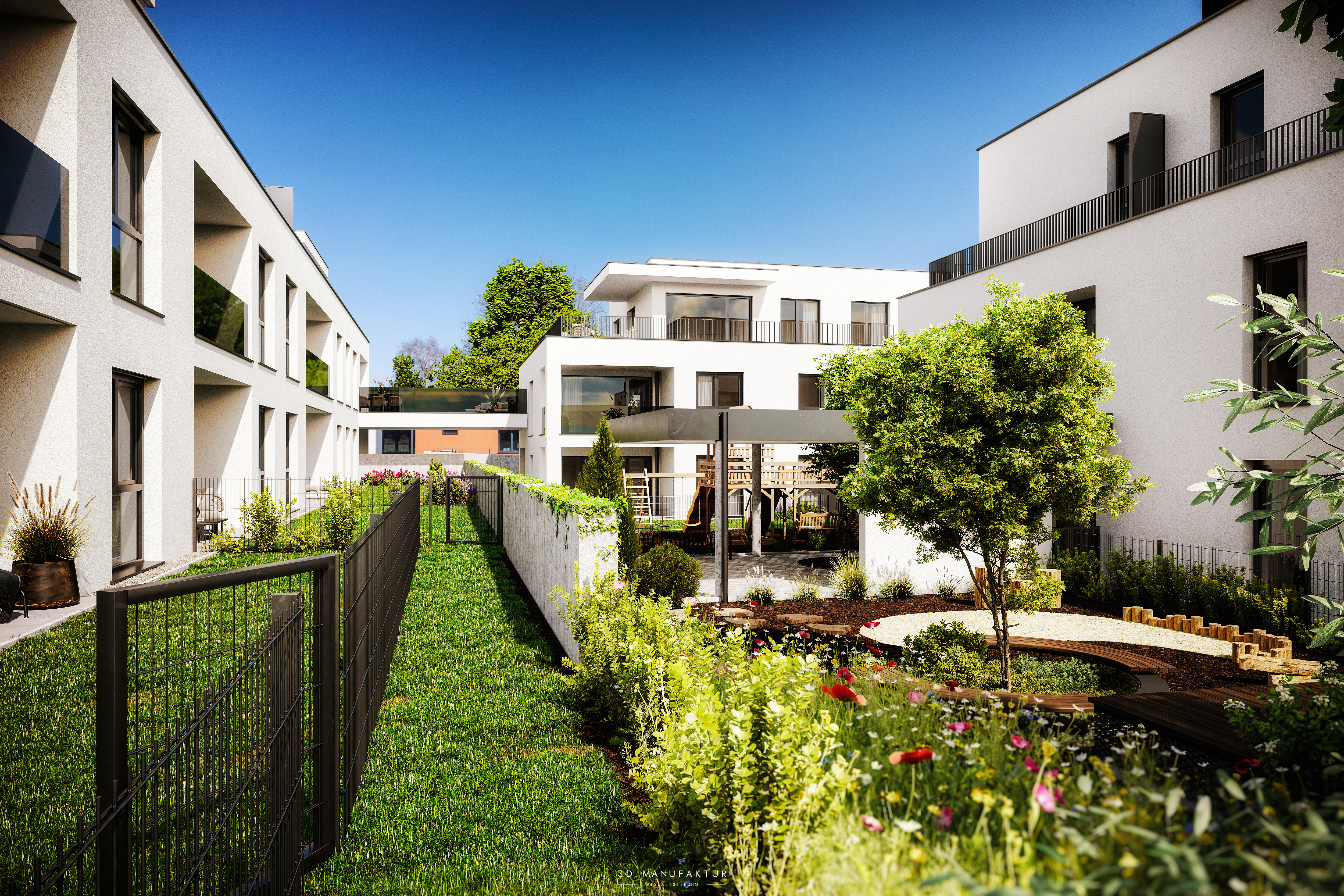 Architekturvisualisierung BV Amstetten2 C012