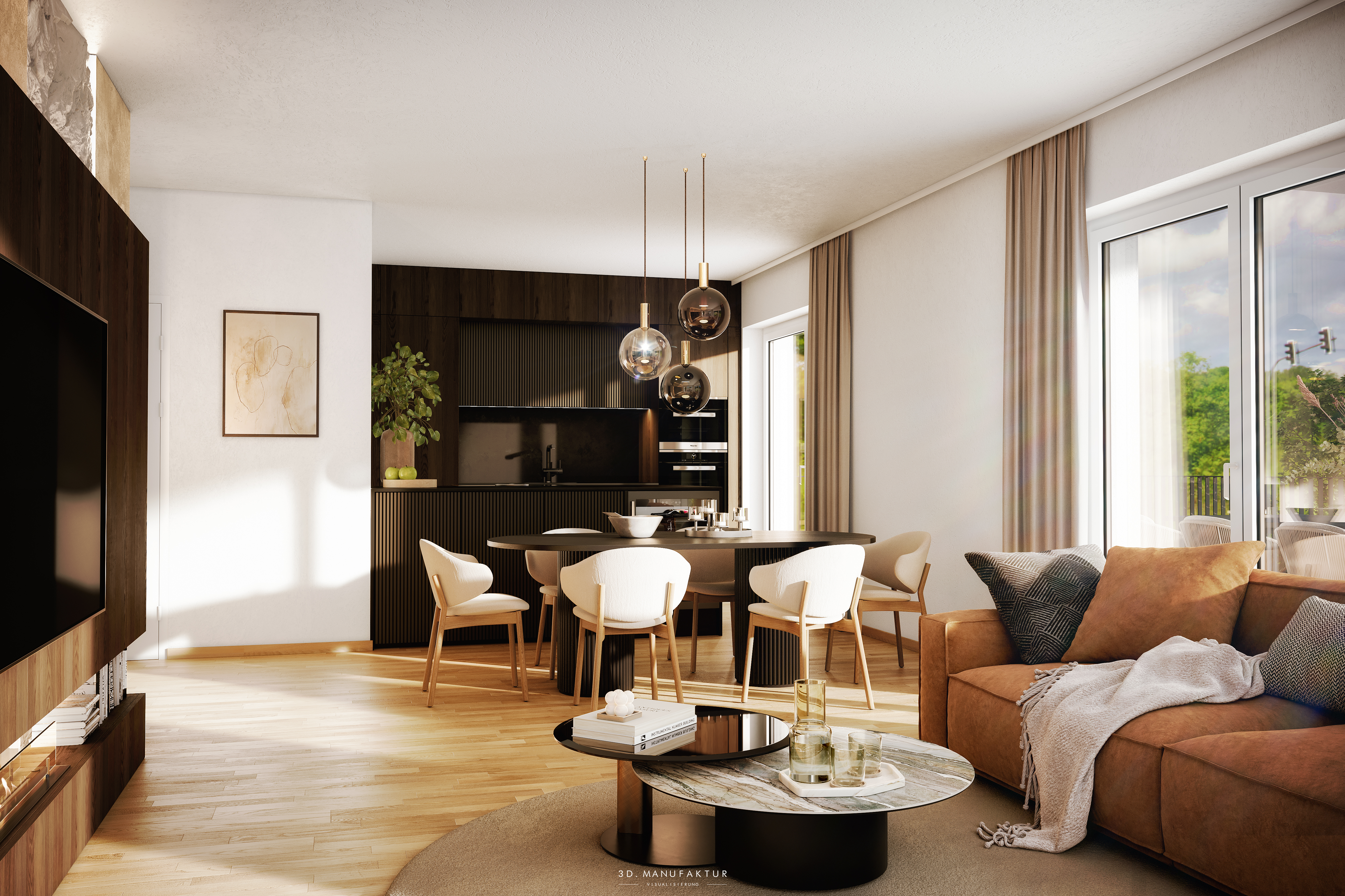 Architekturvisualisierung BV Amstetten2 Interior C014