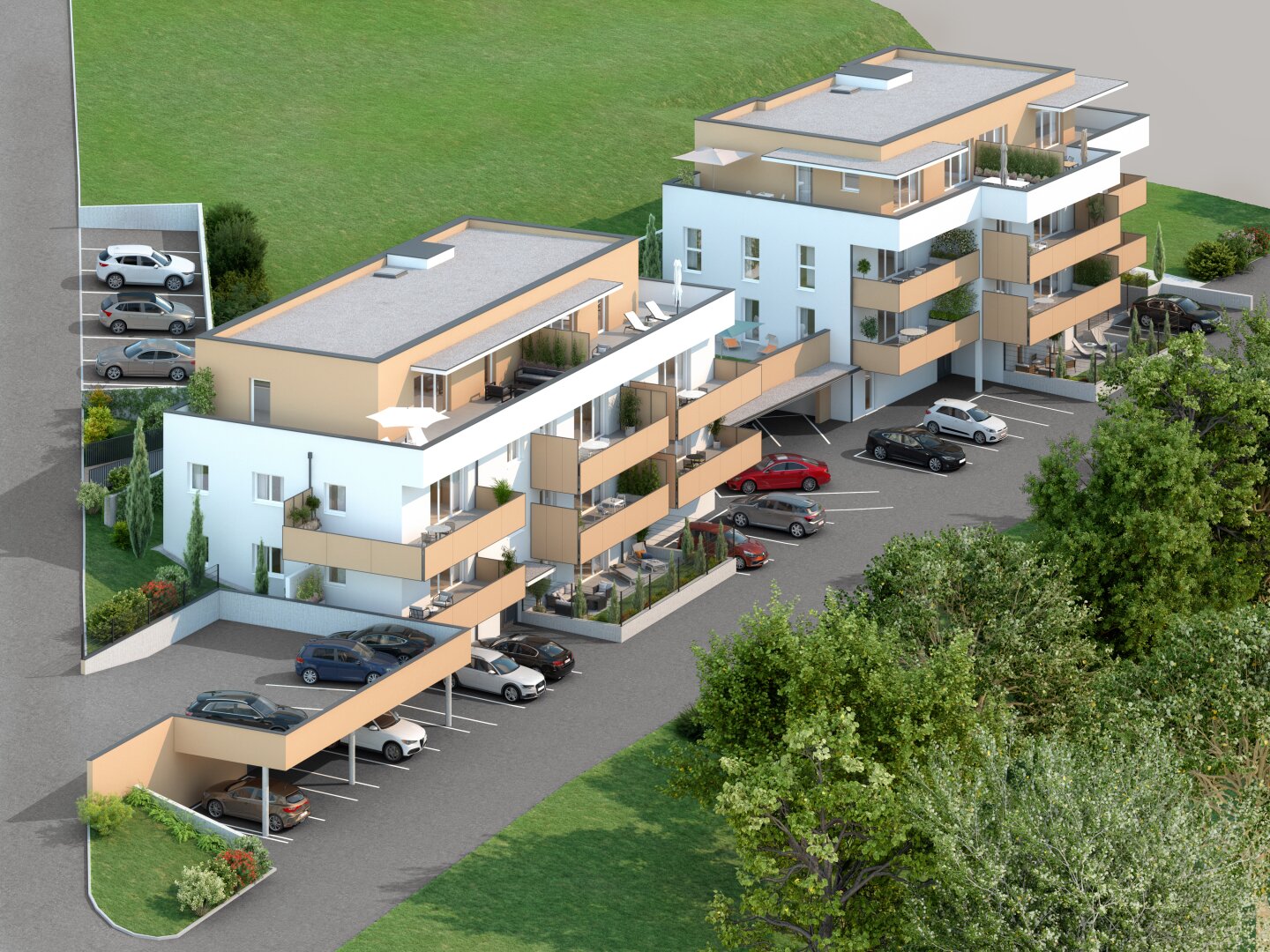 WOHNEN 4712 2.0 - 18 neue Eigentumsewohnungen in Michaelnbach - Top 1 Haus 3